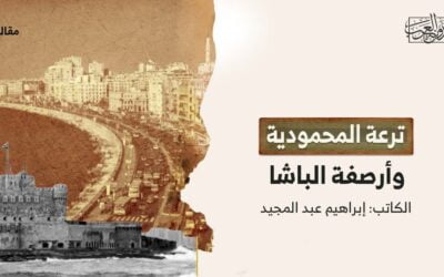 ترعة المحمودية وأرصفة الباشا